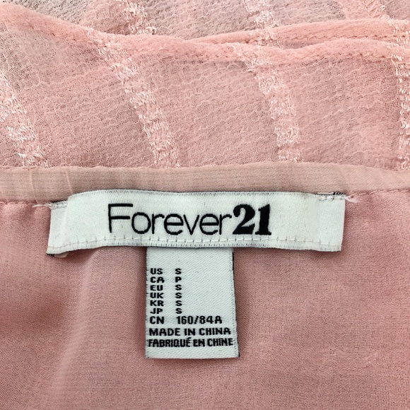 Pink Flounce Camisole Top - Size S - Picture 4 of 4